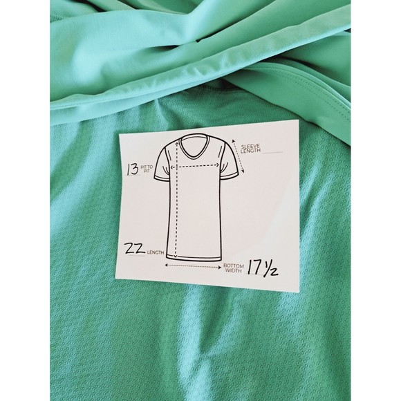 Lululemon Bali Breeze Cutout Racerback Wrap It Up Tank Top  4 Teal Mint Green - Picture 7 of 8